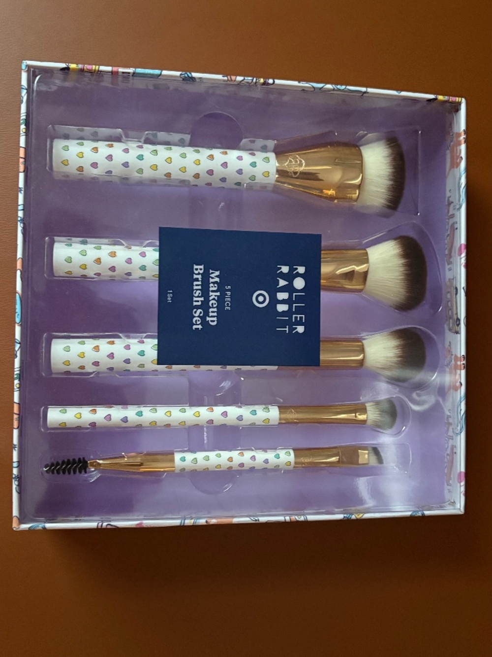 Roller Rabbit makeup brushes